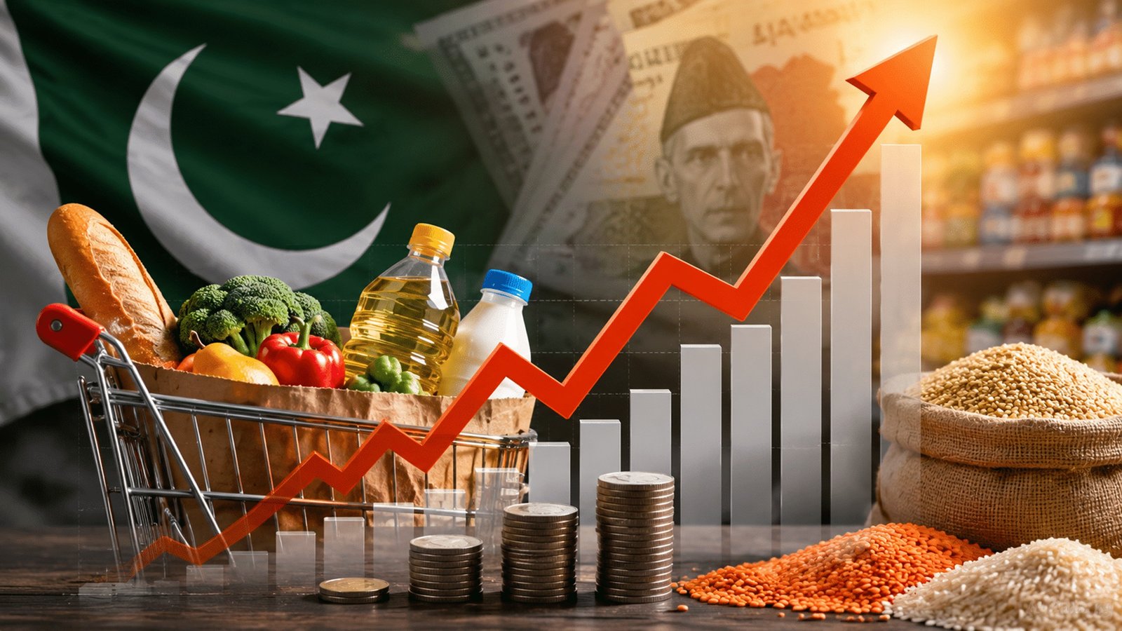 پاکستان میں  افراط زر، Pakistan CPI Inflation  کی پھر ڈبل ہندسے میں  واپسی کا خدشہ