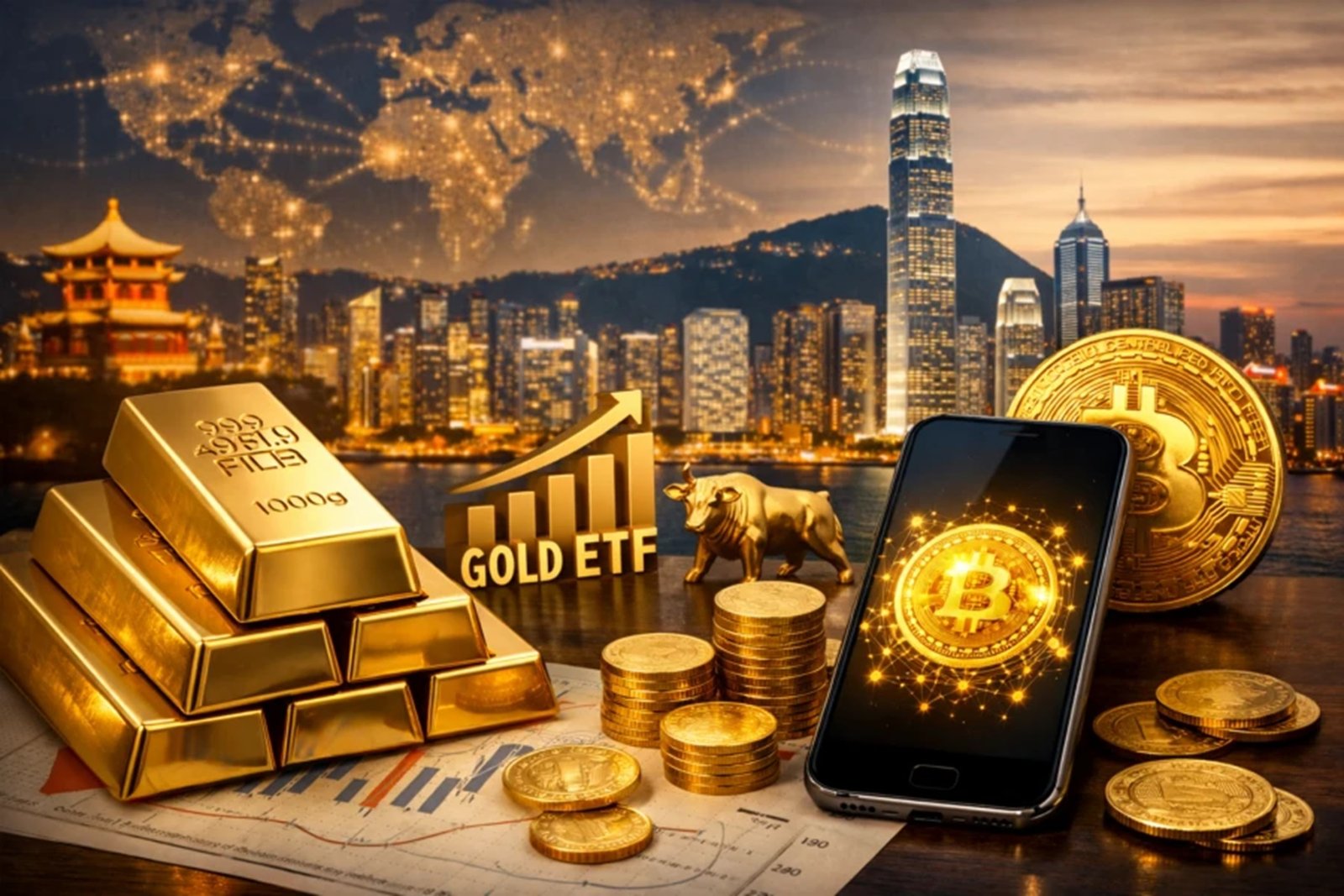 MicroBT introduced first Bitcoin and Gold ETF in Hong Kong Stock Exchange
