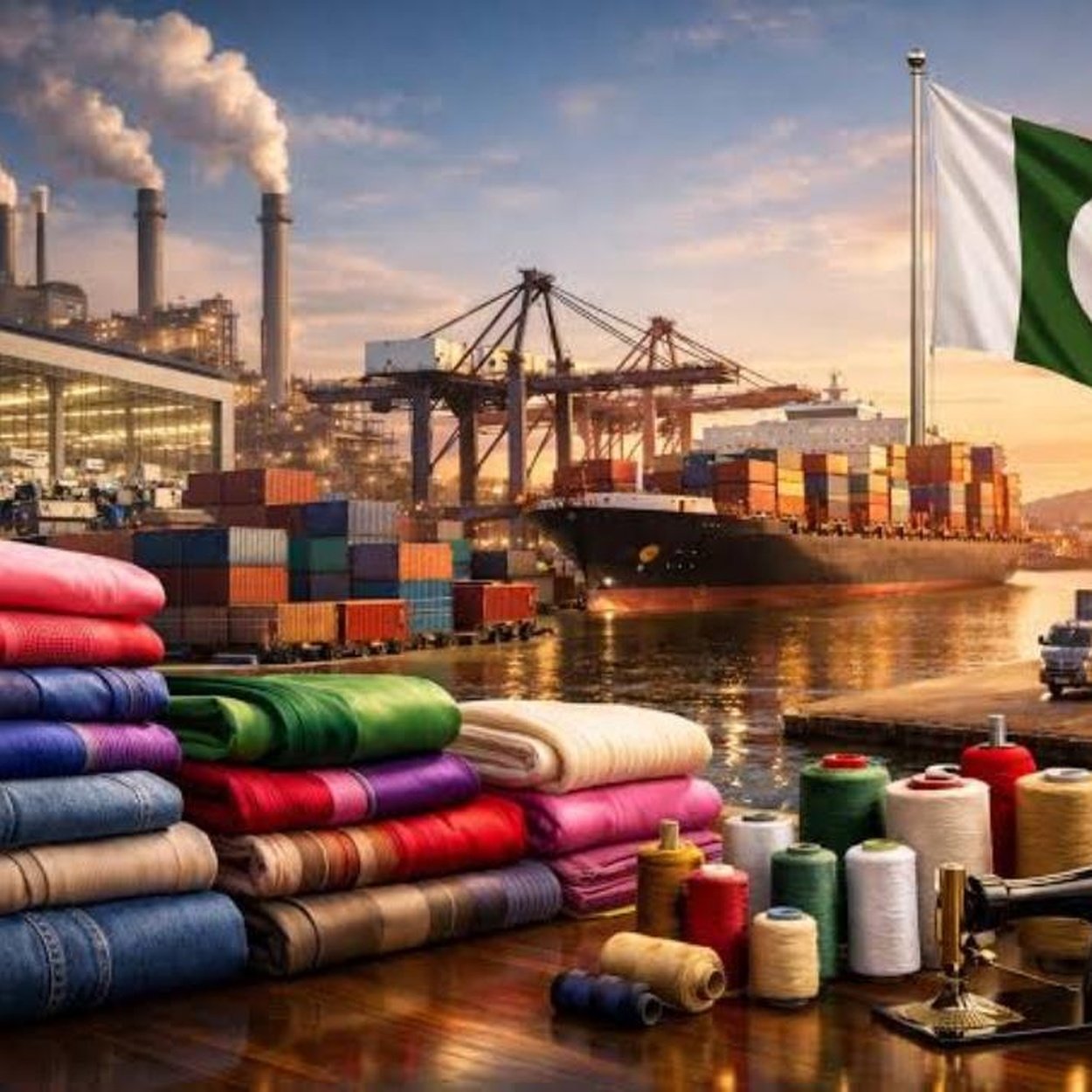 پاکستان کی ٹیکسٹائل برآمدات جولائی 2026 میں 8.07 فیصد بڑھ گئیں