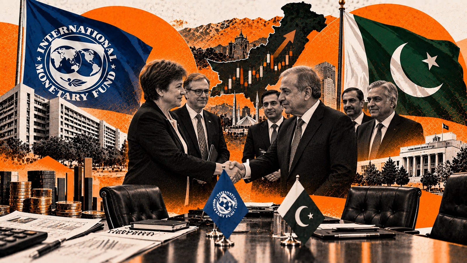 IMF  کا مشن معاشی پروگرام کے جائزے کیلئے پاکستان پہنچ گیا۔