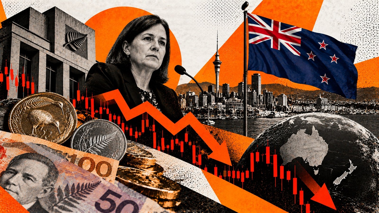 NZDUSD میں گراوٹ,  RBNZ کی گورنر   کیرن سلک کا استعفیٰ