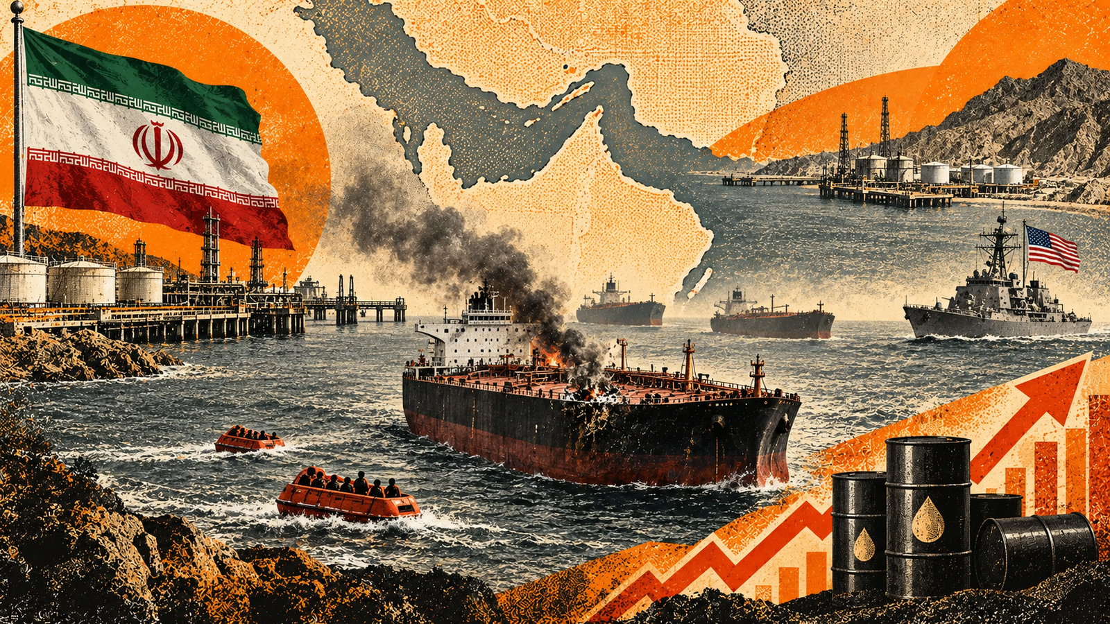 ranian Oil Tankers پر امریکی حملے، Global Oil Supply Risk میں اضافہ