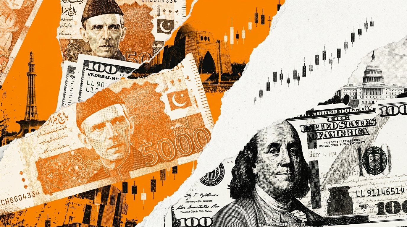 USD/PKR 276.97 پر بند، روپے کی کمزوری برقرار