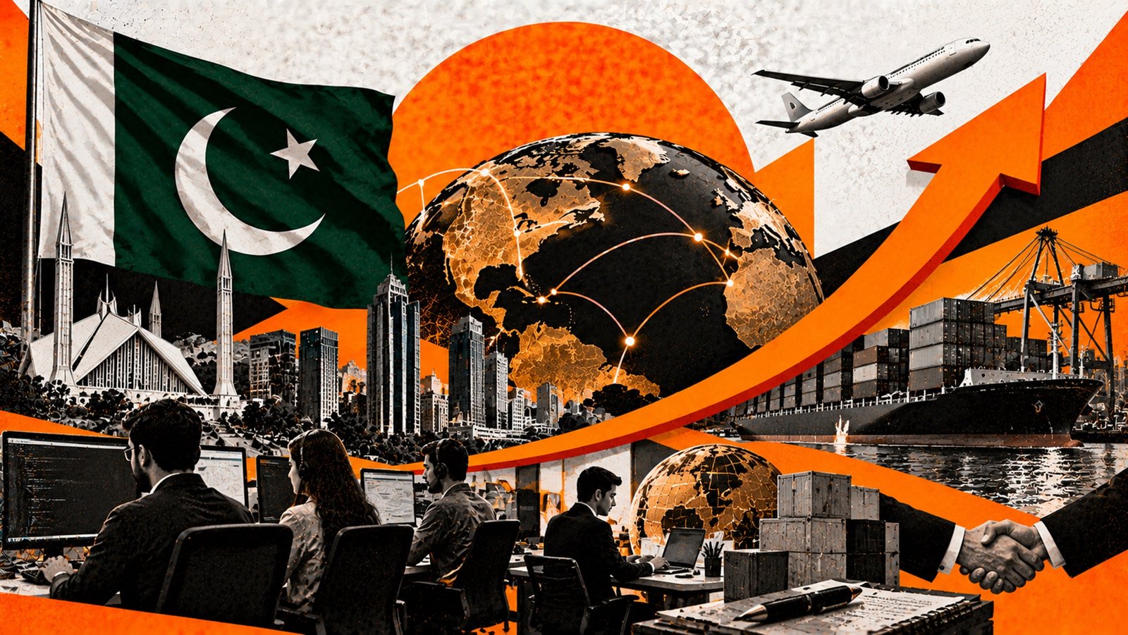 پاکستان کی Services Exports  میں اگست کے دوران   شاندار اضافہ
