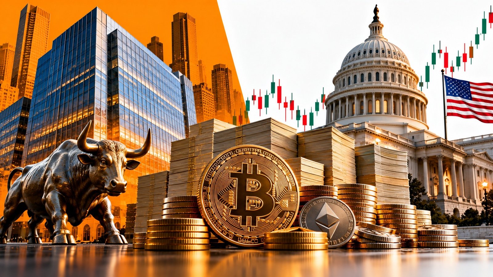 گولڈمین ساکس   کا 100 بلین ڈالر کا ٹریژری فنڈ کرپٹو مارکیٹ میں شامل