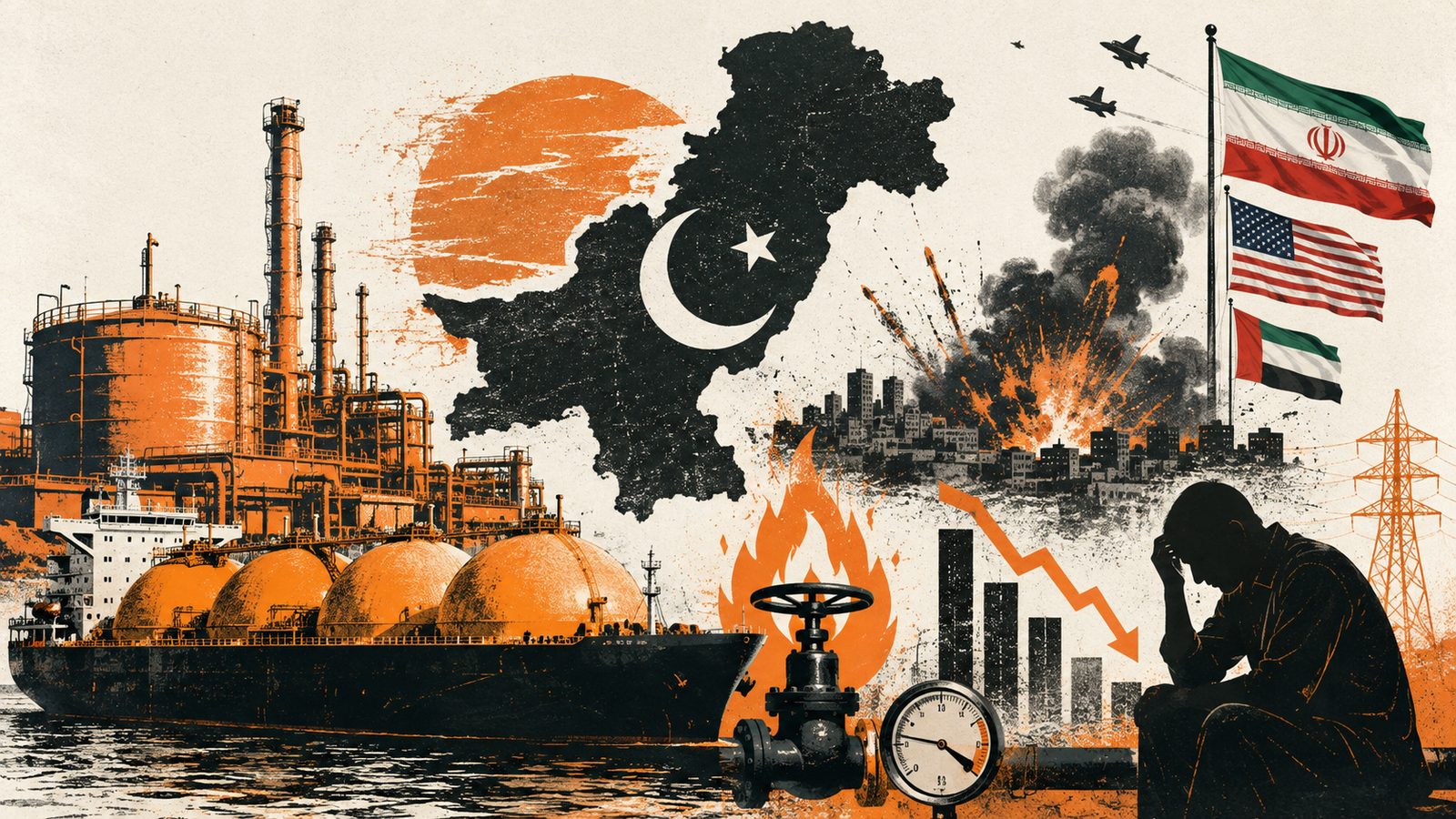 پاکستان کا LNG Energy Crisis مہنگے کارگو اور  قطر کی سپلائی میں تعطل
