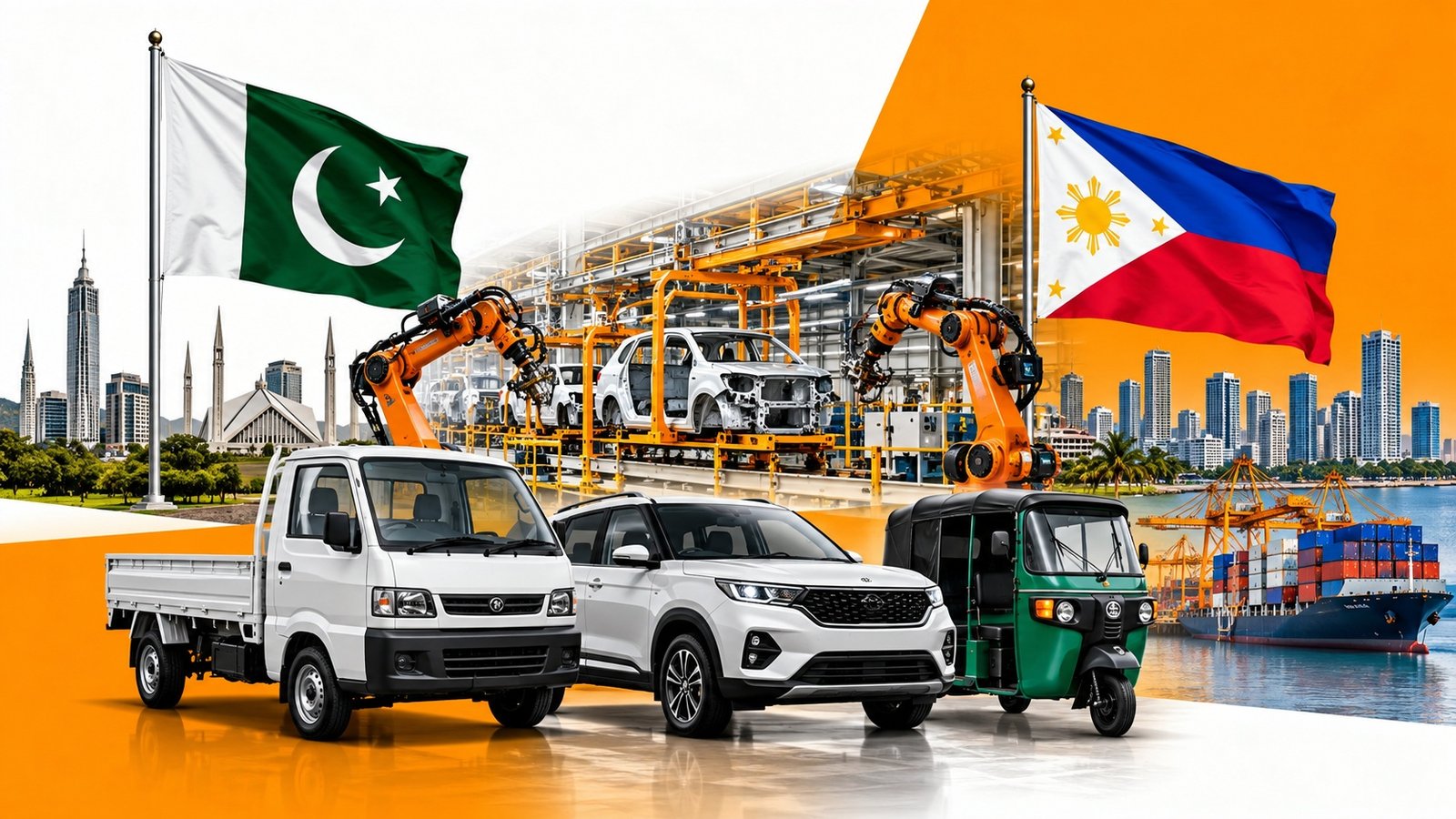 Sazgar Engineering  کی  کاروباری توسیع،  فلپائن میں گاڑیوں  کے نئے پلانٹ کا آغاز