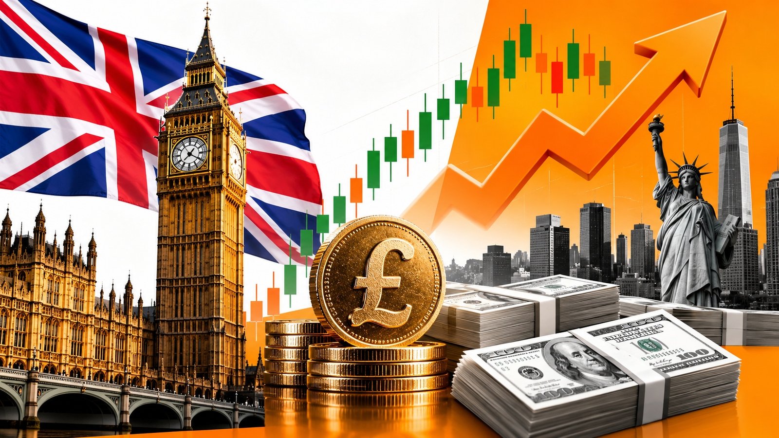 UK Employment Report  ریلیز کر دی گئی، GBPUSD  کی قدر میں تیزی