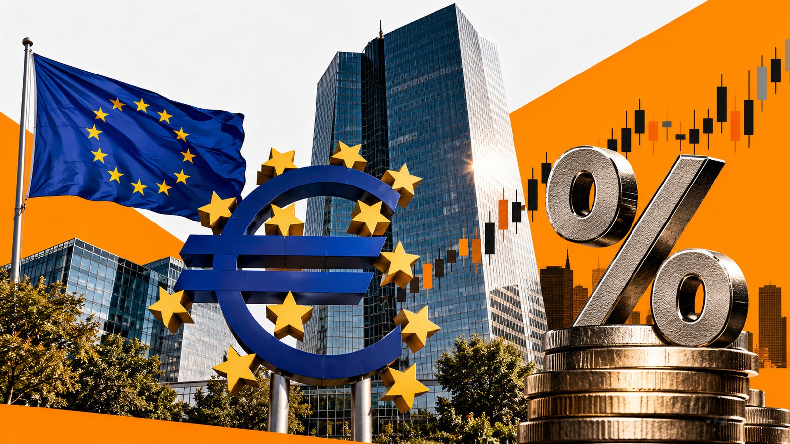 ECB Monetary Policy کا اعلان، شرح سود  بغیر کسی تبدیلی کے برقرار  ، EURUSD میں 0.4 فیصد کمی