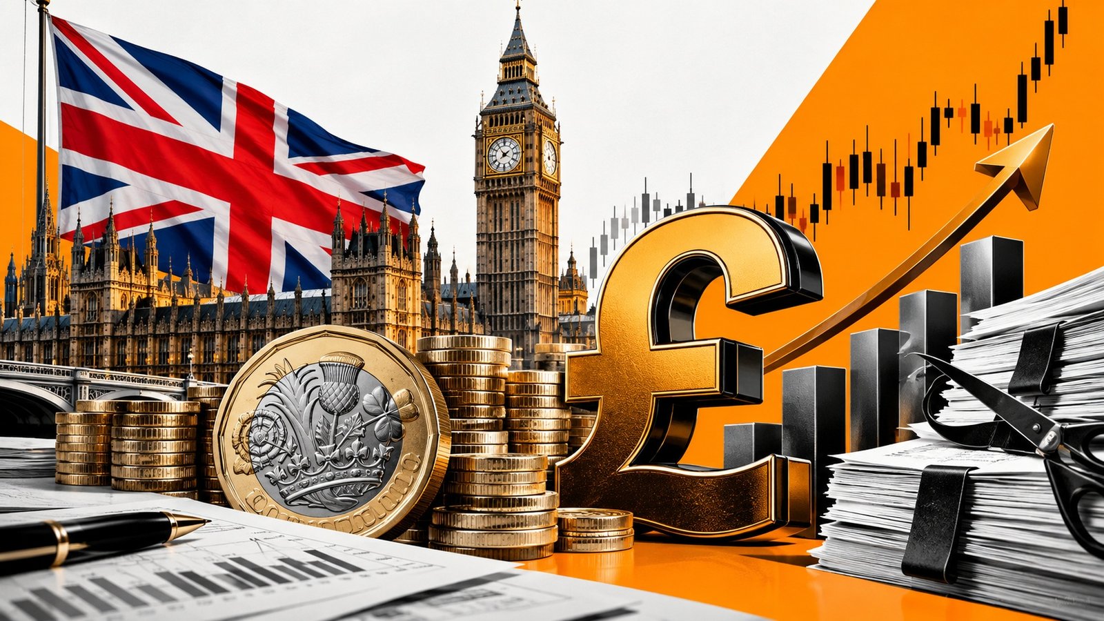 برطانیہ کے وزیر خزانہ جان ہیلی کا بجٹ سرپرائز: اضافی قرضوں سے گریز, GBPUSD  میں تیزی