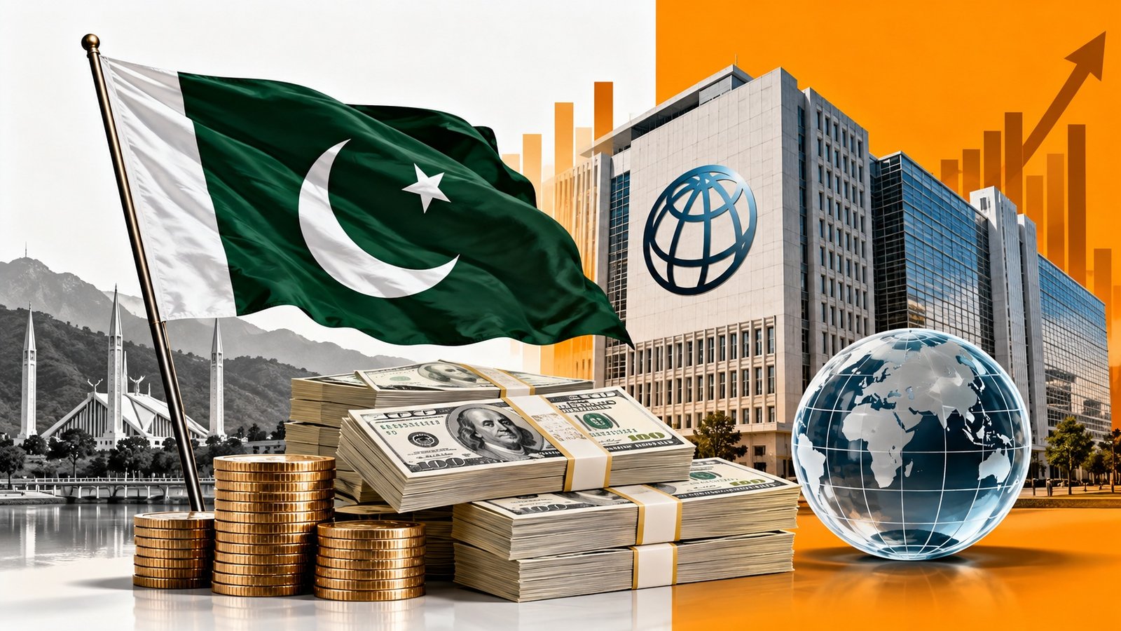 پاکستان کی ورلڈ بینک کی گارنٹی سے ڈیڑھ ارب ڈالر کی فائنانسنگ  اور  معاشی استحکام