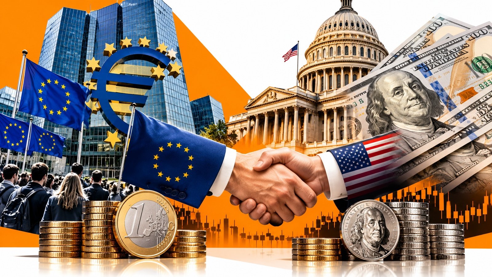 امریکی ڈالر کی کمزوری اور بانڈ ییلڈز میں کمی کے باعث EURUSD  مستحکم