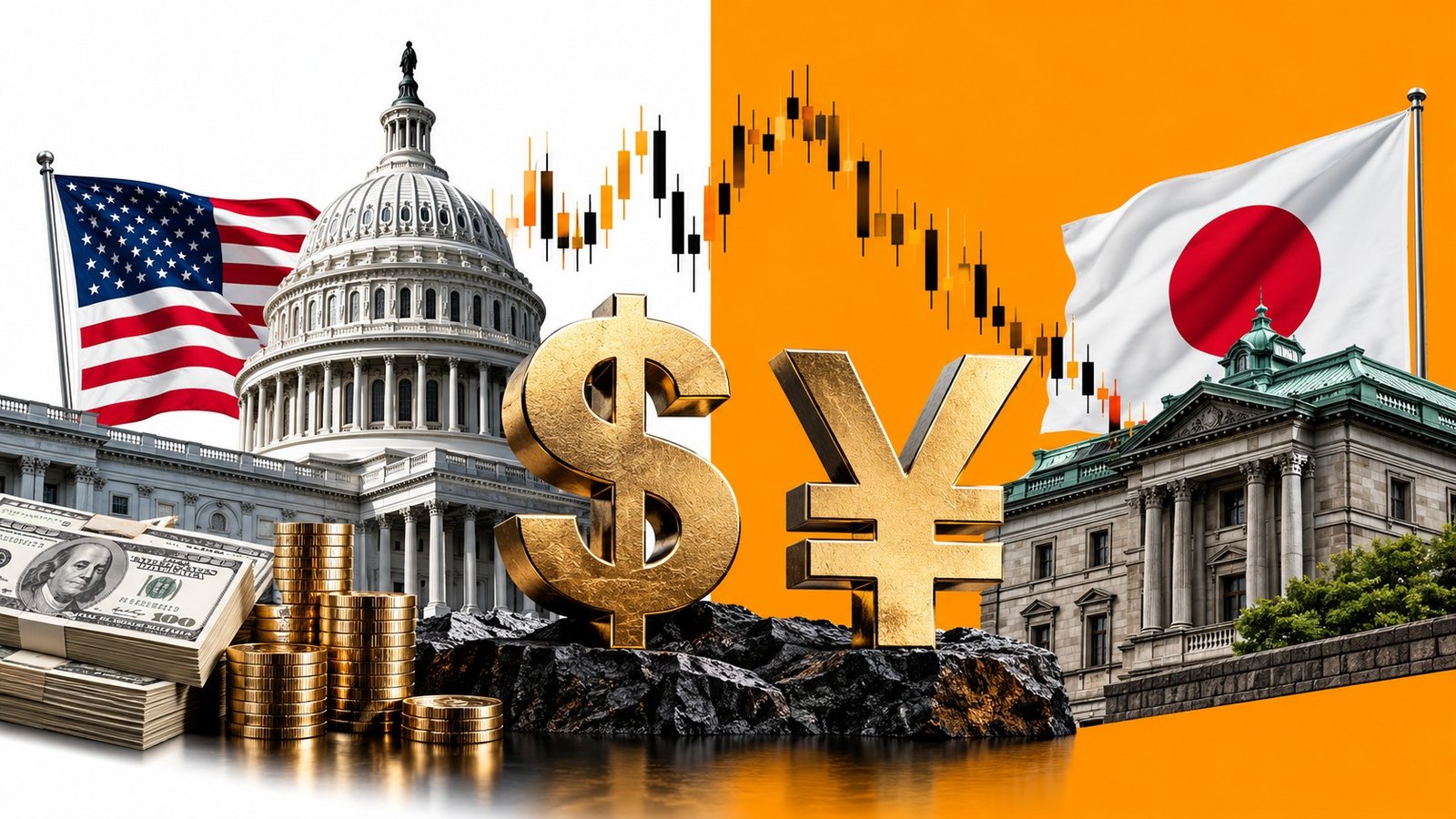 BOJ  کی شرح سود بڑھانے کی توقعات میں کمی اور FOMC منٹس کا انتظار، USDJPY مستحکم
