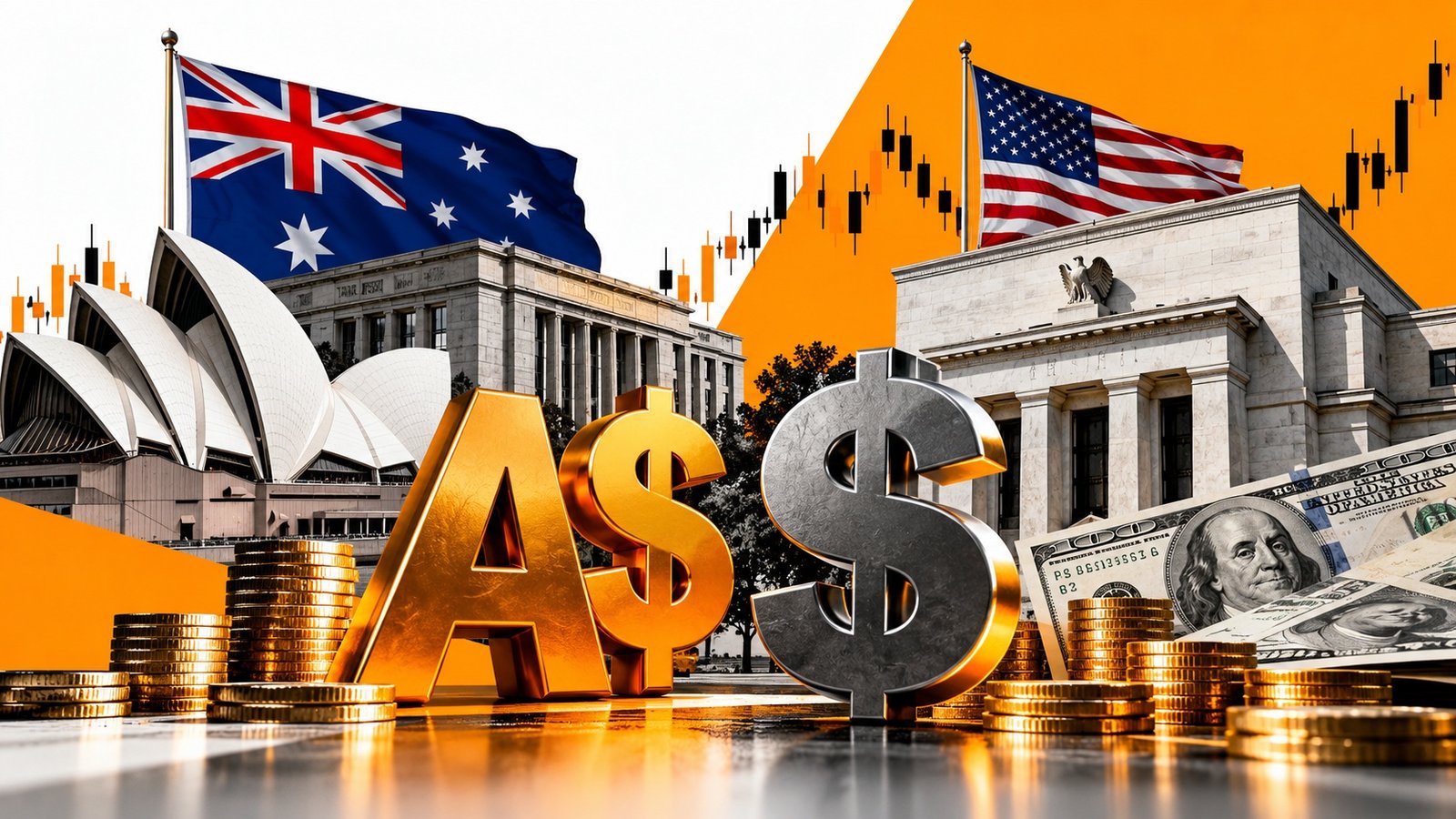 آسٹریلوی ڈالر 0.7000 سے اوپر مستحکم، Fed اور RBA کے فیصلوں پر نظریں