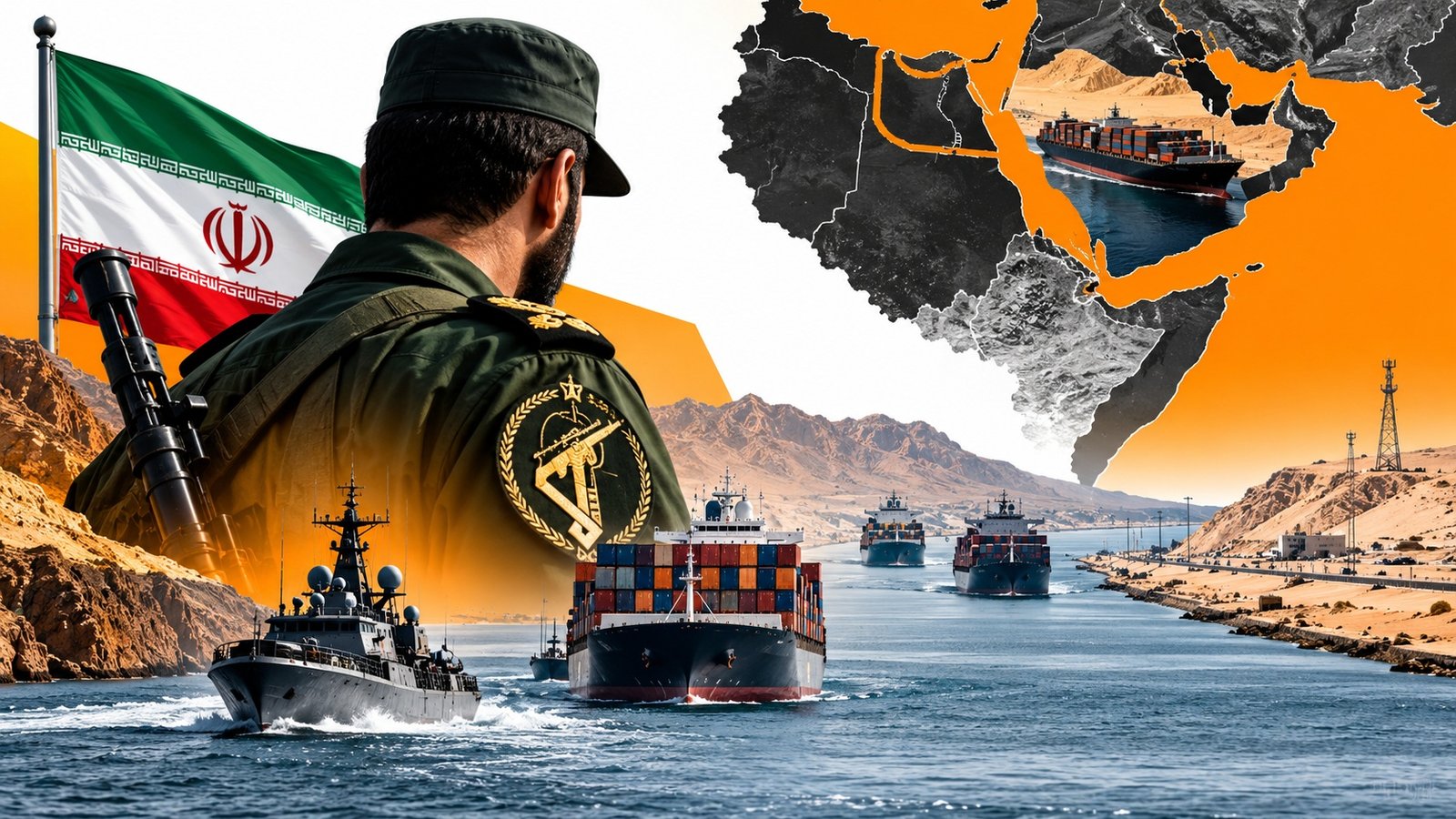 ایران کی آبنائے ہرمز کے بعد باب المندب اور نہر سویز تک کمرشل  ناکہ بندی بڑھانے کی دھمکی
