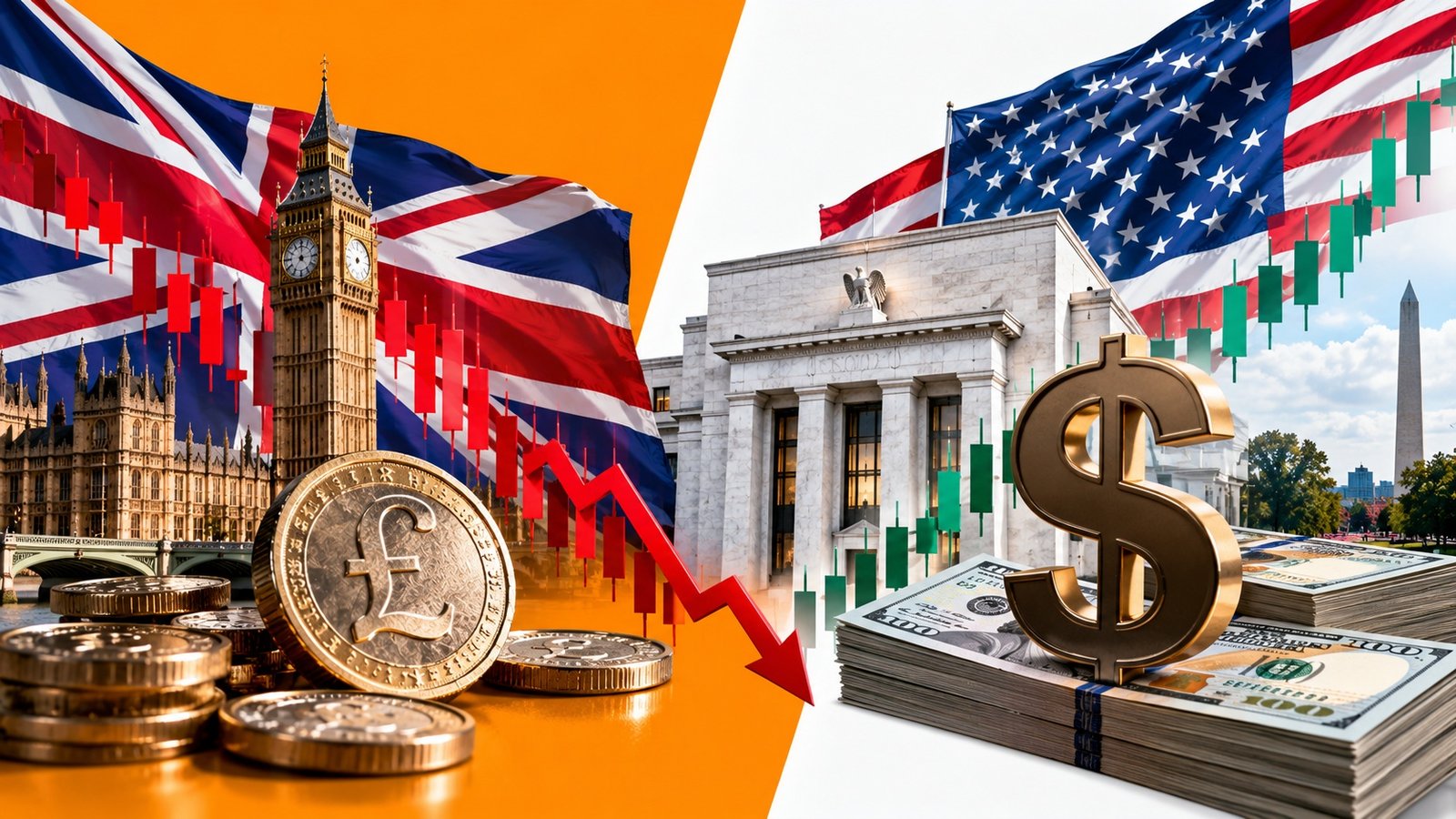 برطانوی پاؤنڈ کی کمزوری: FOMC منٹس سے پہلے سرمایہ کار محتاط
