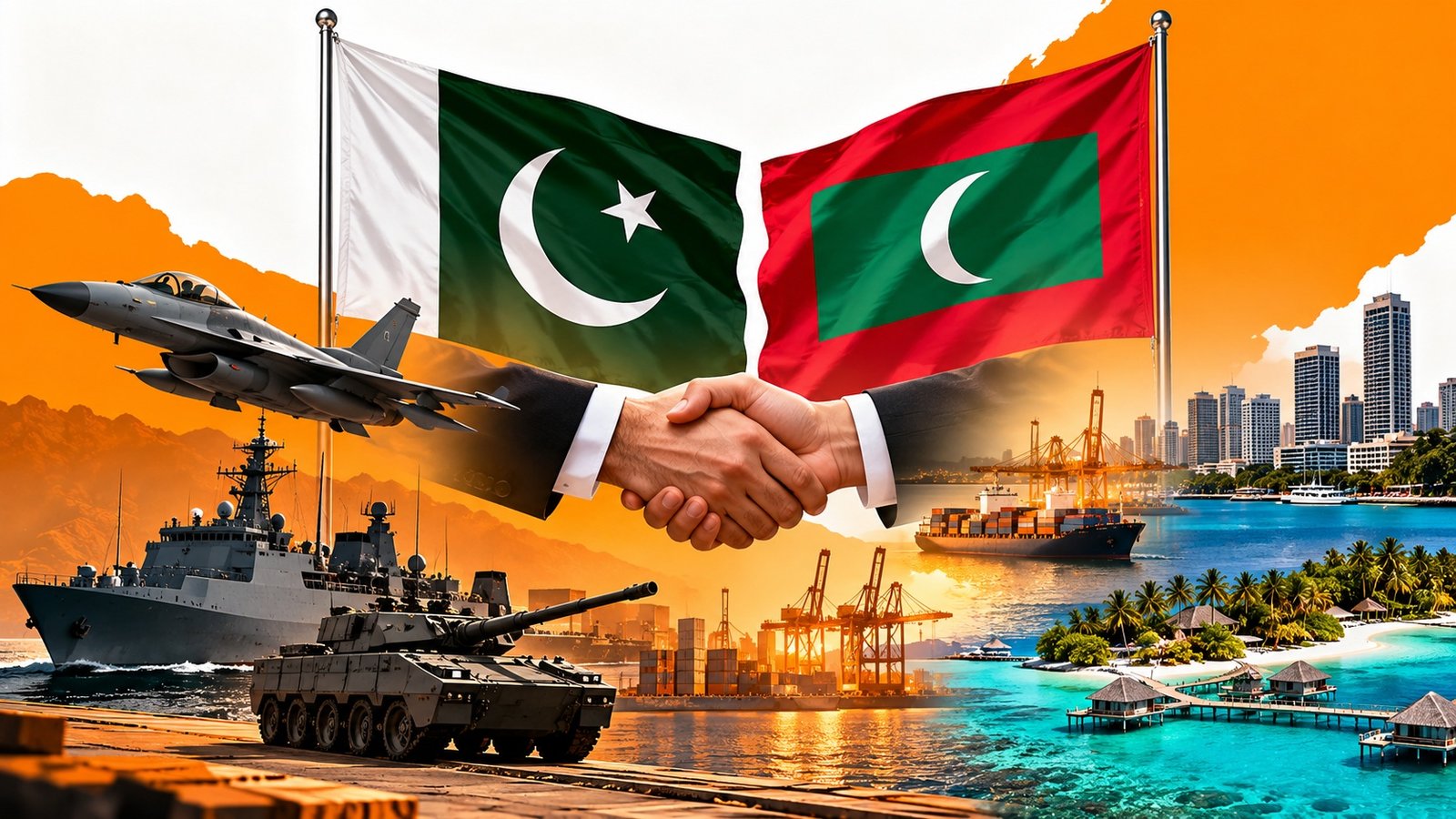 پاکستان اور مالدیپ میں دفاعی و معاشی تعاون بڑھانے پر اتفاق،  باہمی تجارت 20 کروڑ ڈالر تک بڑھانے  کا معاہدہ