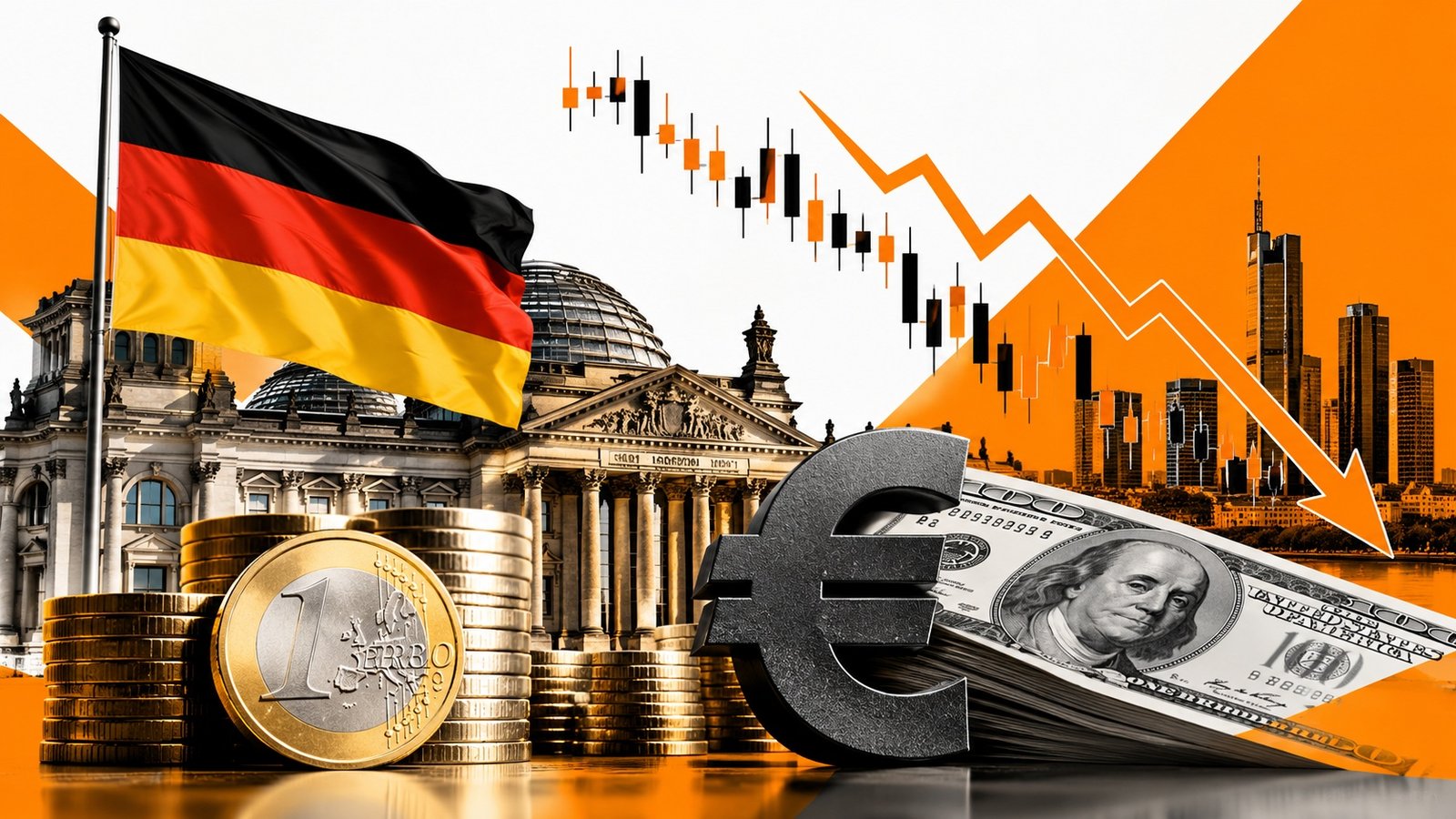 جرمنی میں کم ہوتی ہوئی  افراط زر ، یورو پر دباؤ اور ECB پالیسی کے لیے نئے اشارے