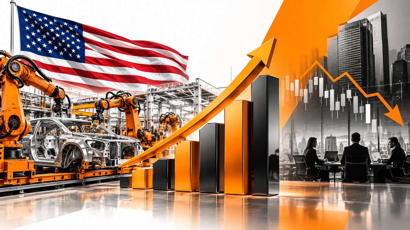 امریکی معیشت کی رفتار برقرار،US  Manufacturing PMI نے 53 ماہ کی بلند ترین سطح چھو لی