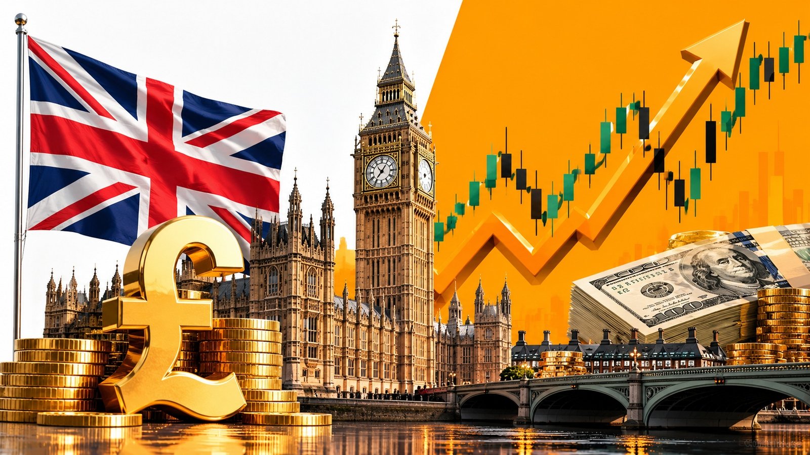 UK GDP میں غیر متوقع اضافے کے بعد GBPUSD  میں تیزی