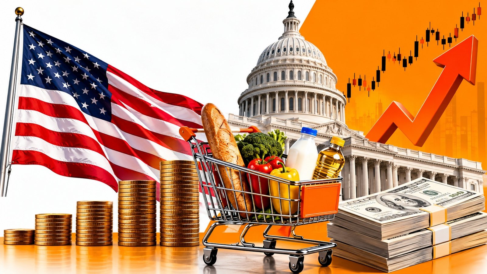 US CPI Inflation  رپور ٹ جاری، امریکی افراط زر  میں 3.7% اضافہ