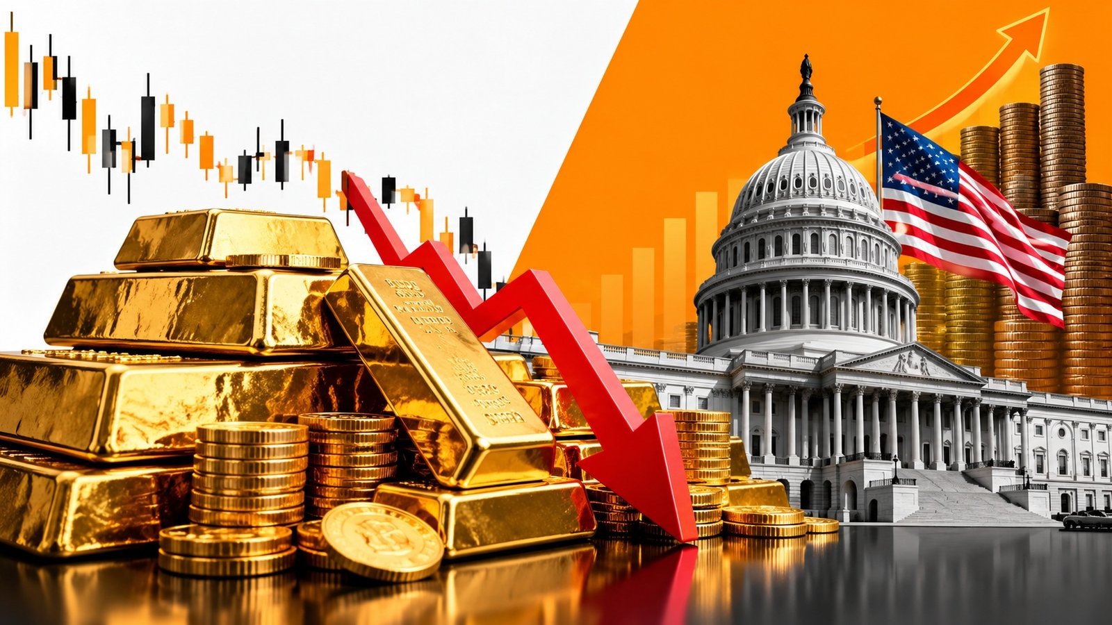 امریکی ٹریژری ییلڈز میں اضافے سے Gold Price میں کمی، قیمت 4,150 ڈالر سے نیچے آ گئی