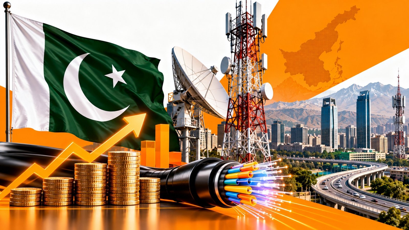 پاکستان کا ایک ارب ڈالر سے زائد ڈیجیٹیل سبسیڈی کا سنگ میل: ٹیلی کام انفراسٹرکچر، 5G کی تیاری