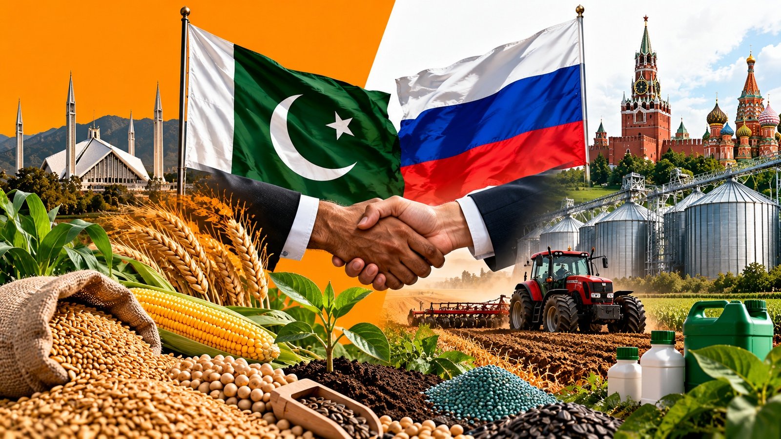 پاکستان اور روس کے درمیان زرعی تعاون، بیجوں کی ترقی اور جدید ٹیکنالوجی کا فروغ