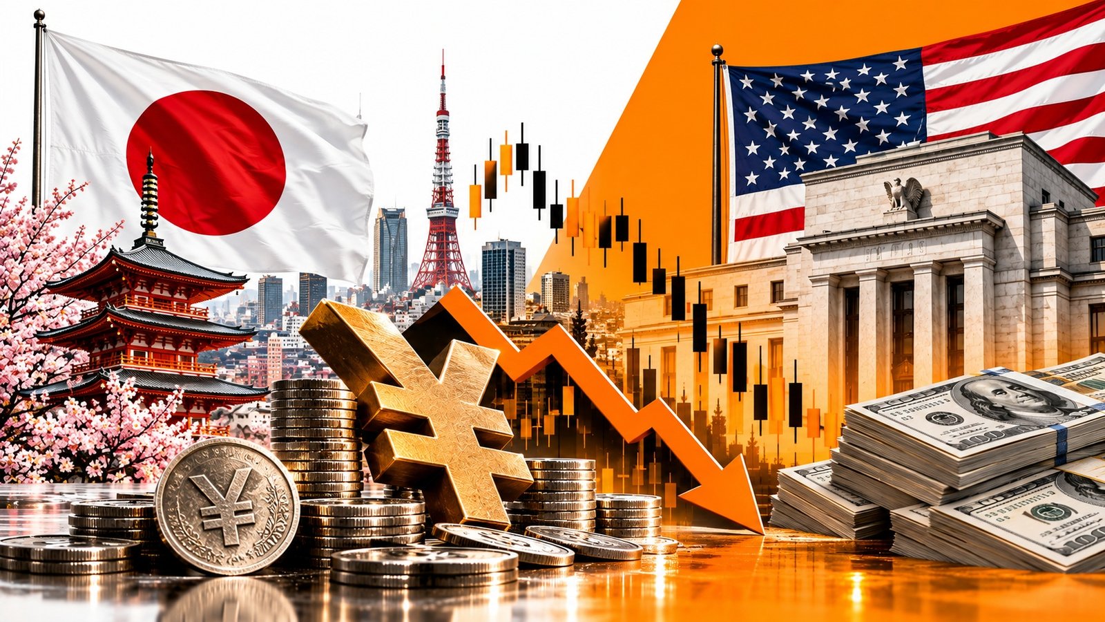 فیڈ چیئرمین کے خطاب اور BOJ کے اقدامات سے قبل جاپانی ین دباؤ کا شکار۔