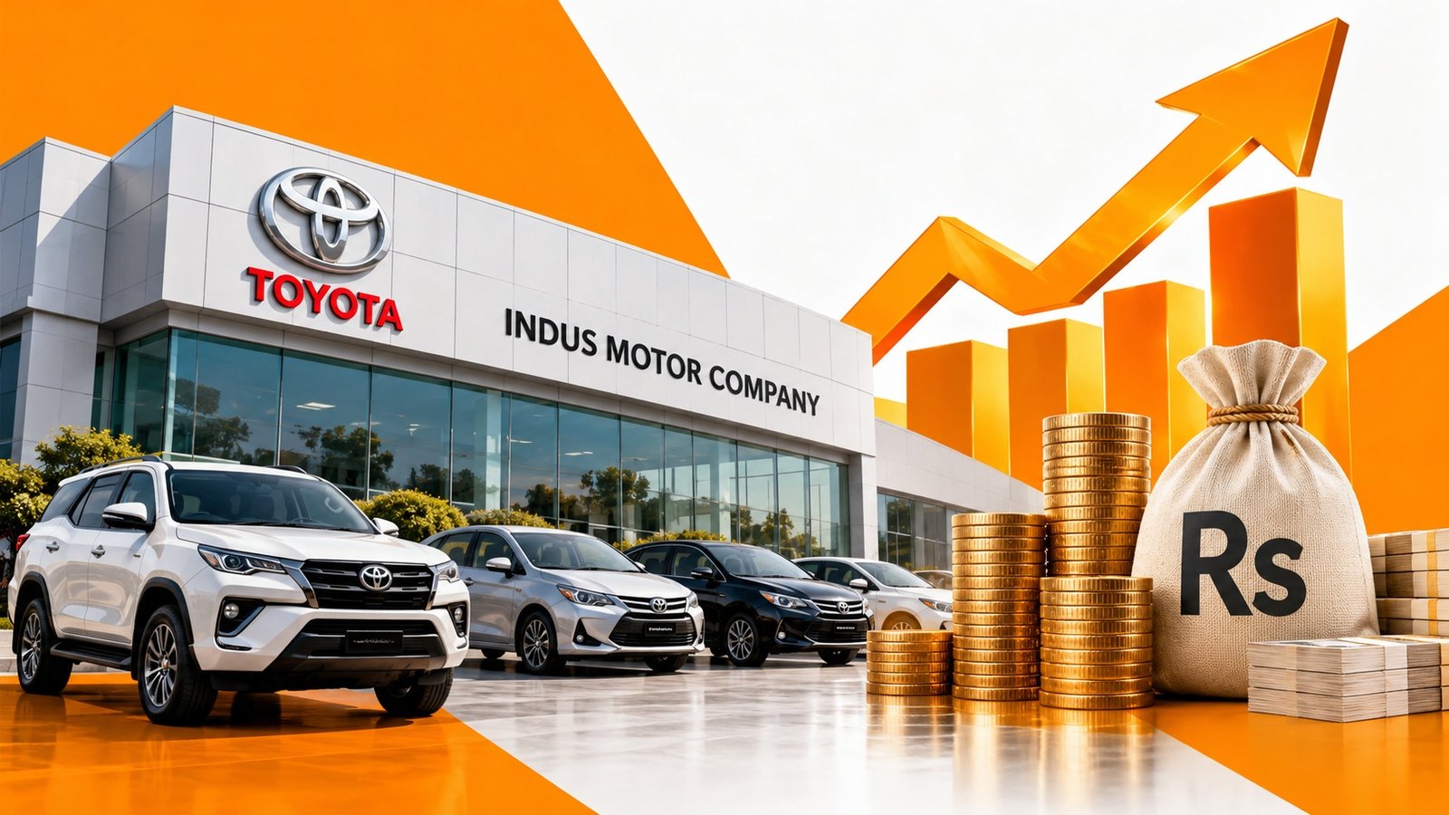Indus Motors  کے معاشی نتائج ، شاندار منافع، فی شیئر 56 روپے Dividend کا اعلان