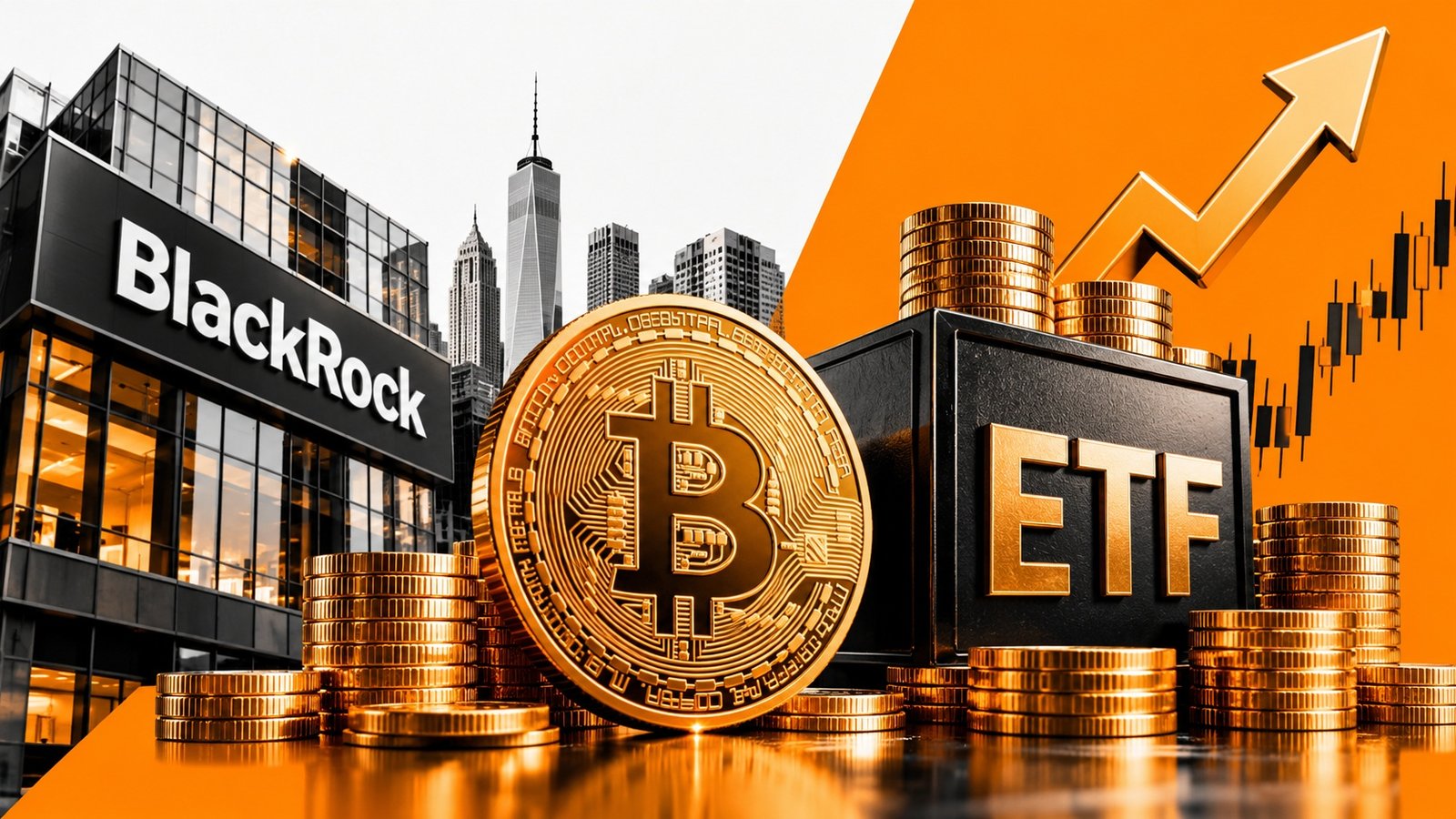 Bitcoin ETFs میں ایک ماہ کی سب سے بڑی سرمایہ کاری، BlackRock نے مارکیٹ  کا رخ بدل دیا