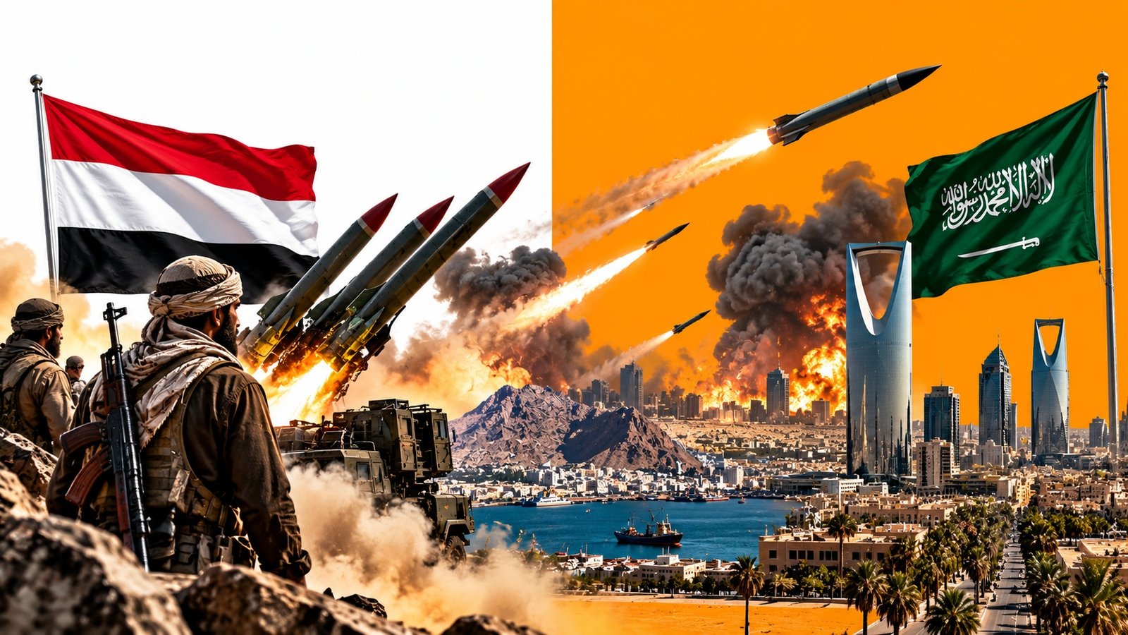یمن جنگ شدت اختیار کر گئی: ریاض اور عدن پر میزائل حملے اور توانائی کی عالمی مارکیٹ
