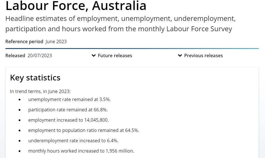 Australian Employment Report