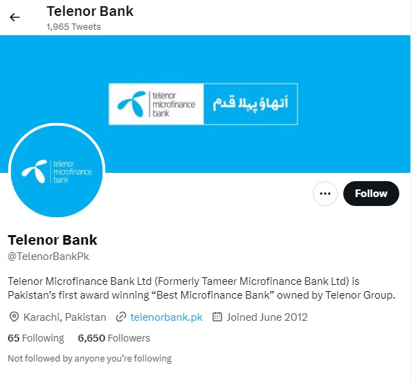 Alipay نے Telenor Microfiance Bank کے شیئرز خرید لئے
