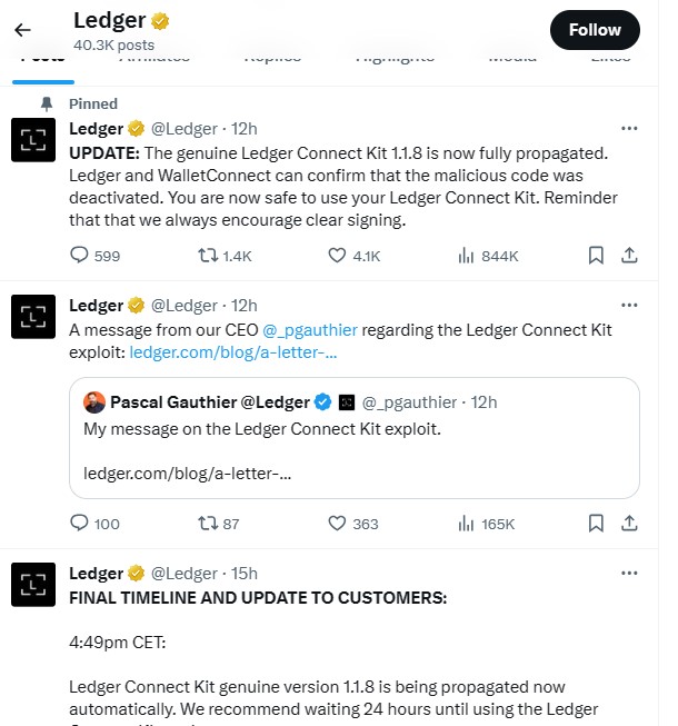 DeFi Protocol پر ہیکرز کا حملہ ، Apps کے ذریعے Connect Kits استمعال کرنے والے صارفین محتاط رہیں ، Sushi کی وارننگ 
