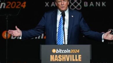 Donald Trump at Bitcoin Conference