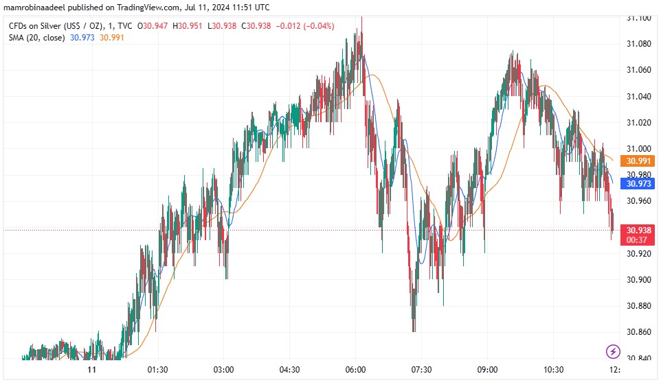 Silver Price مستحکم ، Geopolitical Tensions اور منفی US CPI Report 