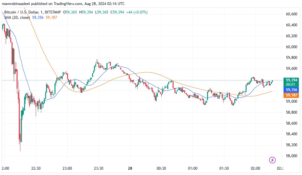 Bitcoin Price 28th August