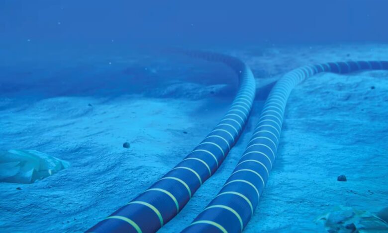 Submarine Cable connecting Pakistan