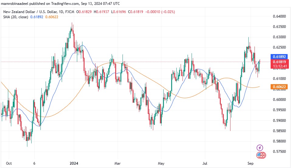 NZDUSD 13TH September 2024