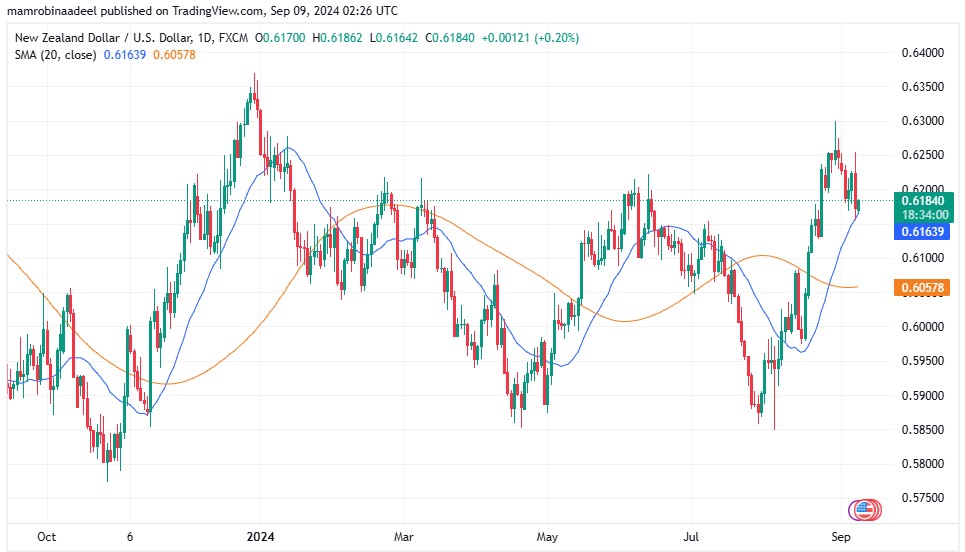 NZDUSD 9TH September 2024