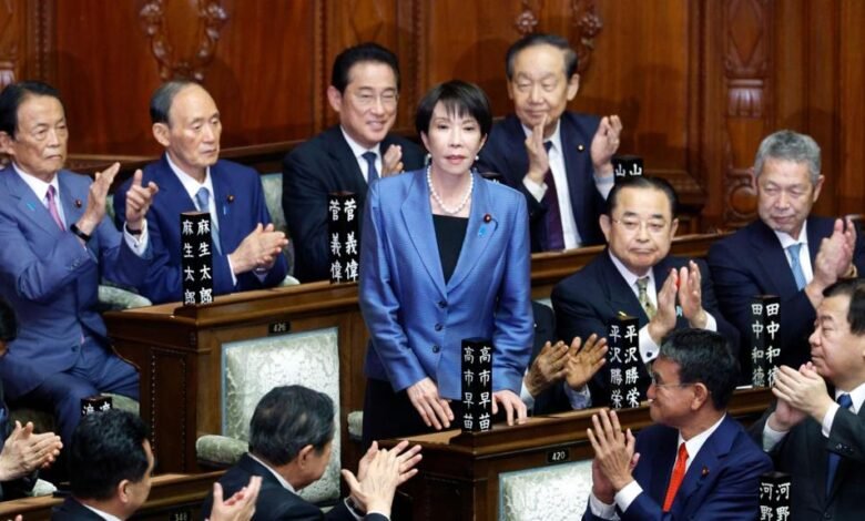 Sanae Takaichi has taken over as new Japanese Prime Minister