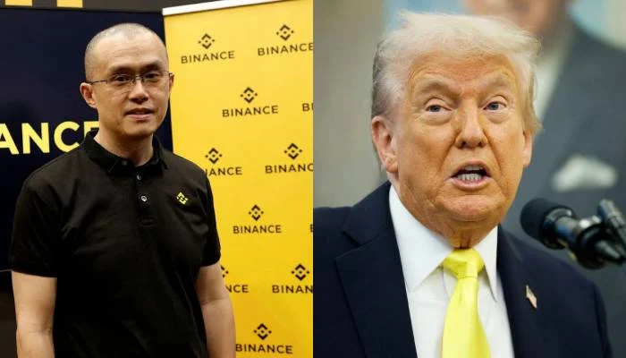 US President Donald Trump announced Amnesty for Binance founder