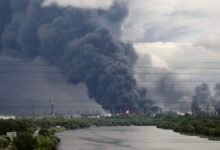Ukrainian Drone Attacks on Moscow caused Black Rain
