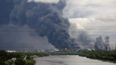 Ukrainian Drone Attacks on Moscow caused Black Rain